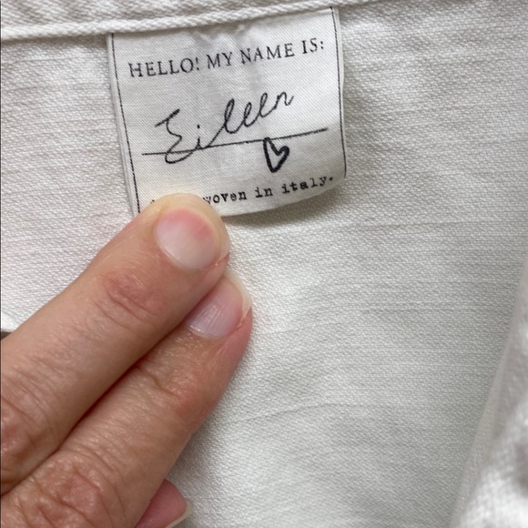 Frank & Eileen White Distressed Shirt - Picture 4 of 5